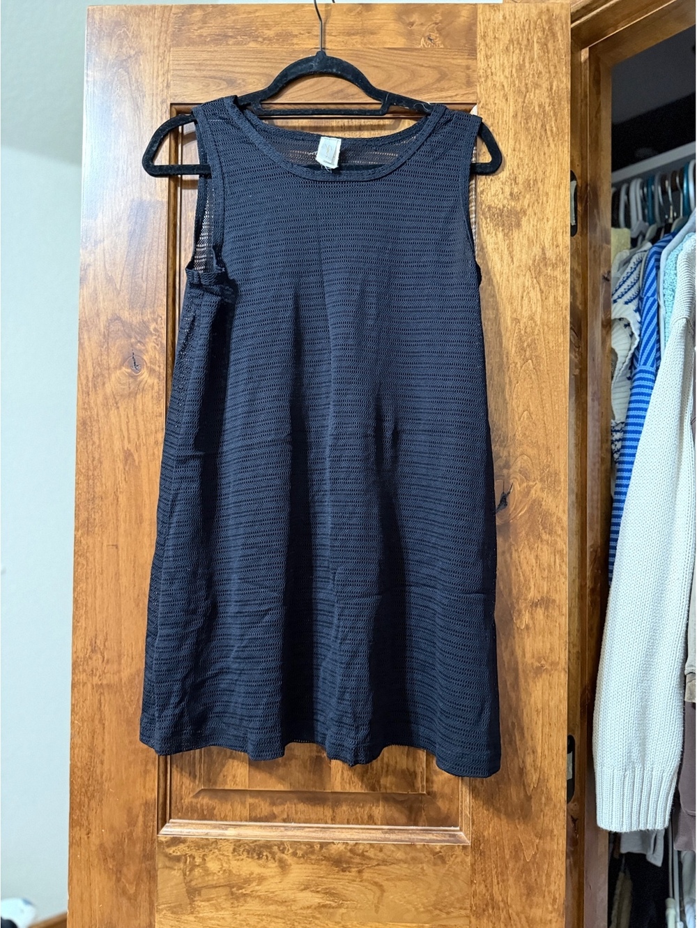 vintage Sessa Swim mesh tank cover-up dress